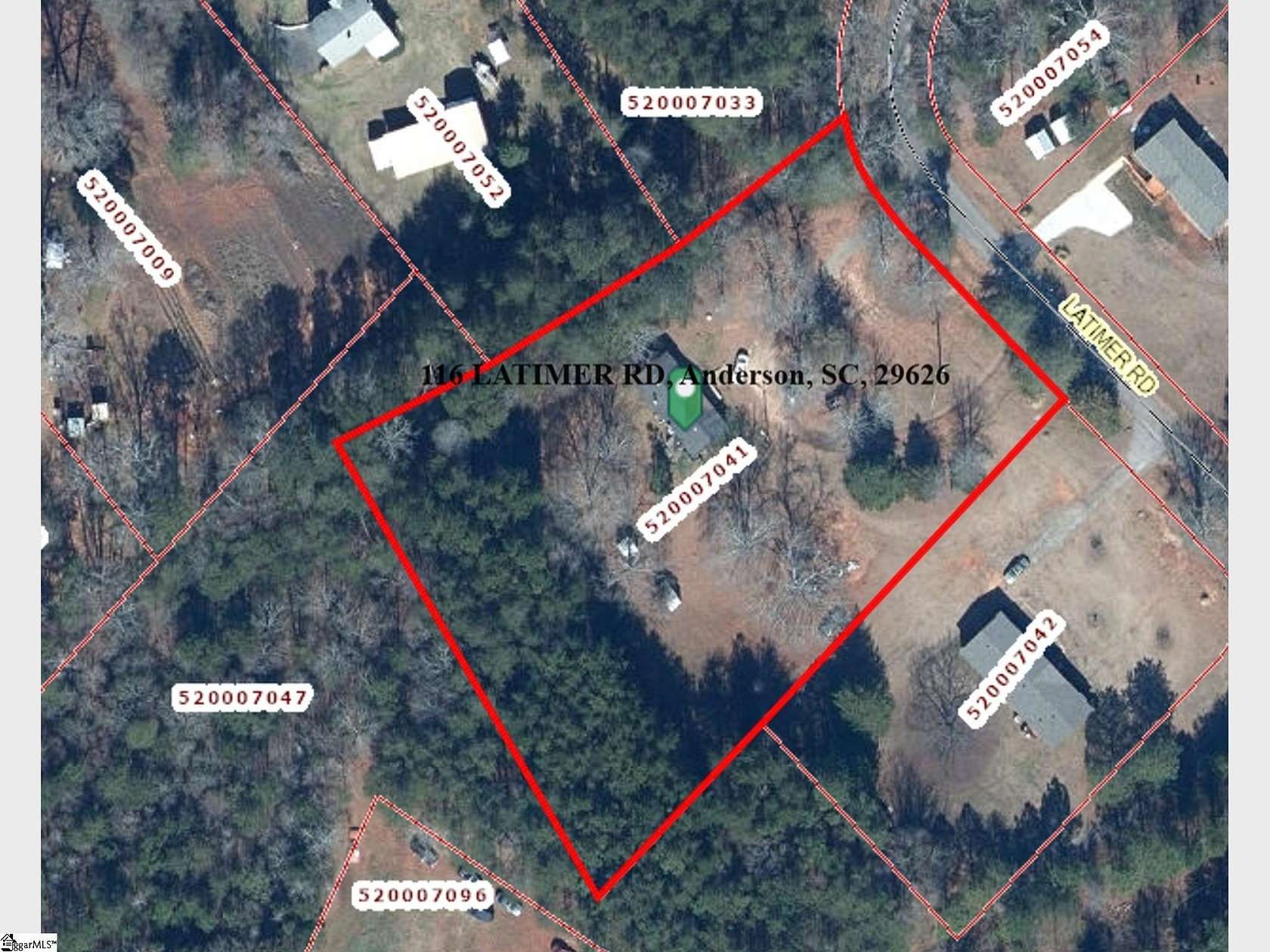 2 Acres of Residential Land for Sale in Anderson, South Carolina