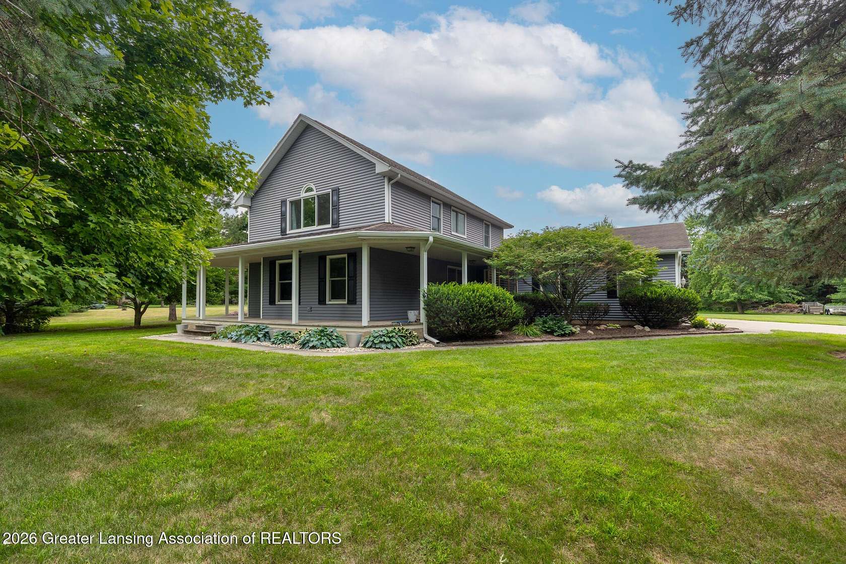 2.5 Acres of Land with Home for Sale in DeWitt, Michigan