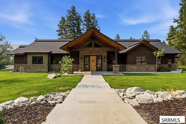 10.9 Acres of Land with Home for Sale in North Fork, Idaho