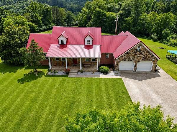 16 Acres of Land with Home for Sale in Beattyville, Kentucky