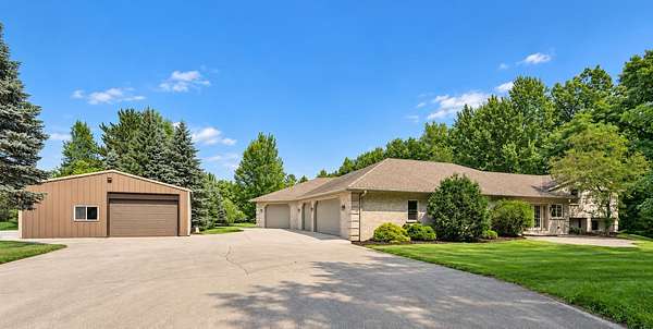 5.12 Acres of Land with Home for Sale in Sobieski, Wisconsin