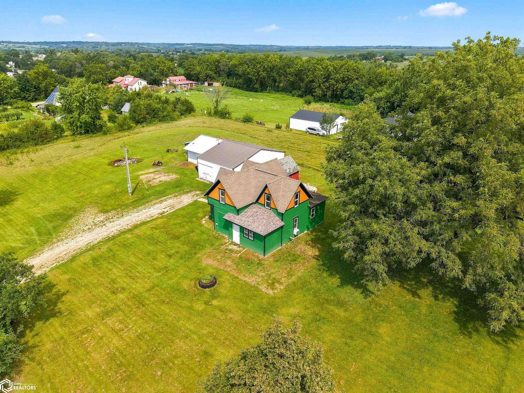 1.5 Acres of Land with Home for Sale in Toledo, Iowa