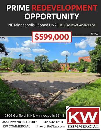 0.39 Acres of Residential Land for Sale in Minneapolis, Minnesota
