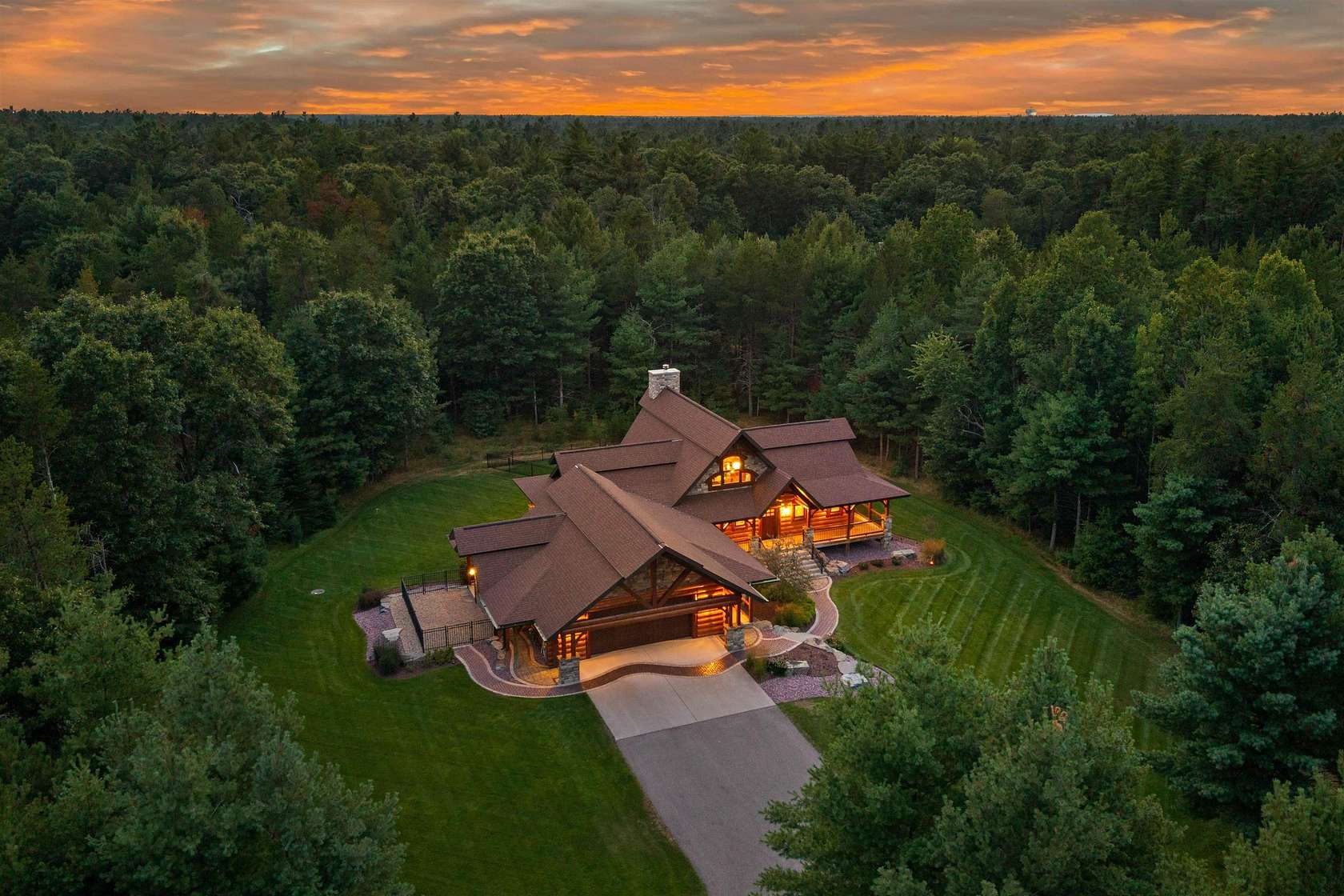 5 Acres of Land with Home for Sale in Wisconsin Rapids, Wisconsin