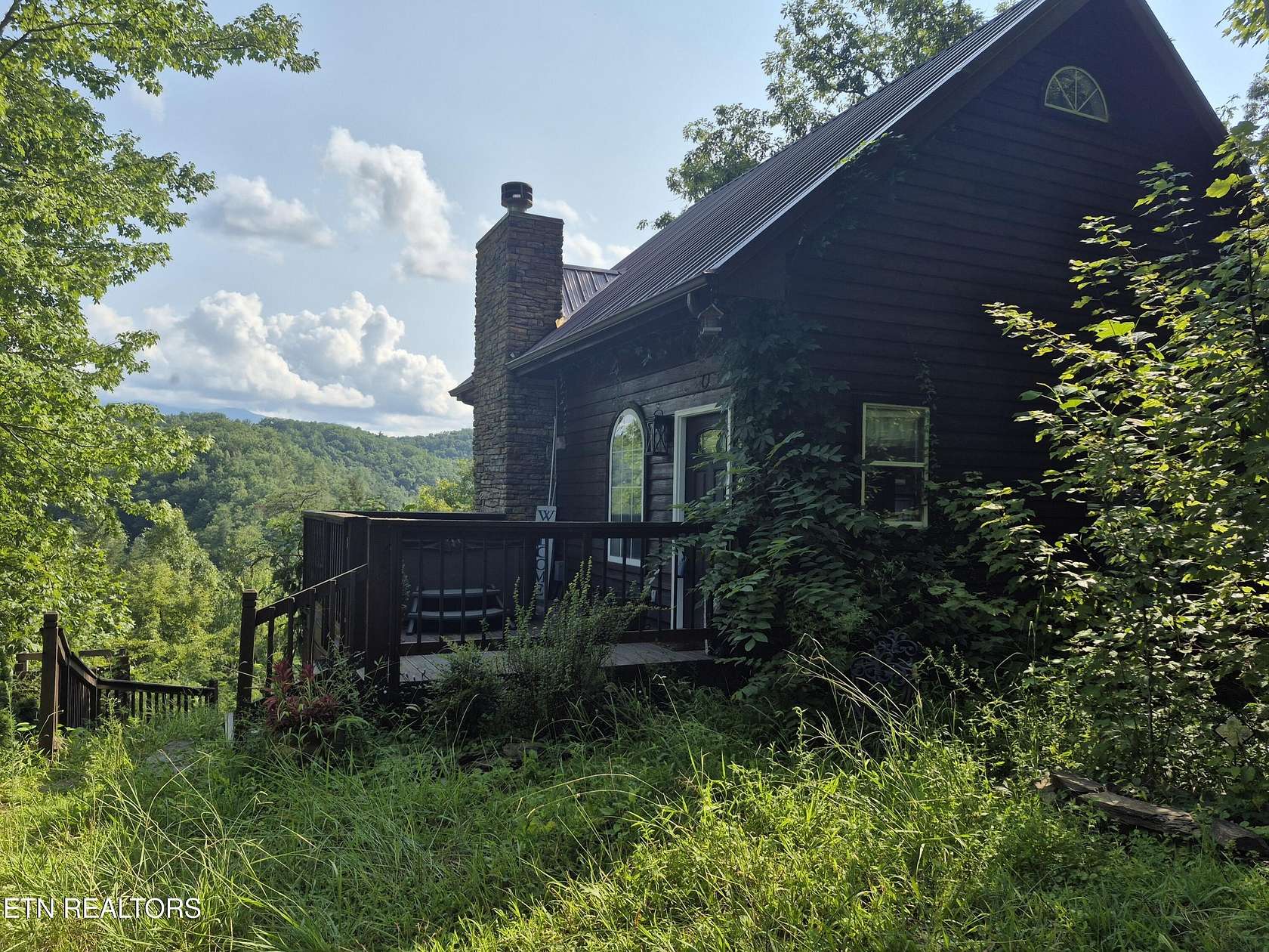 3.15 Acres of Land with Home for Sale in Sevierville, Tennessee