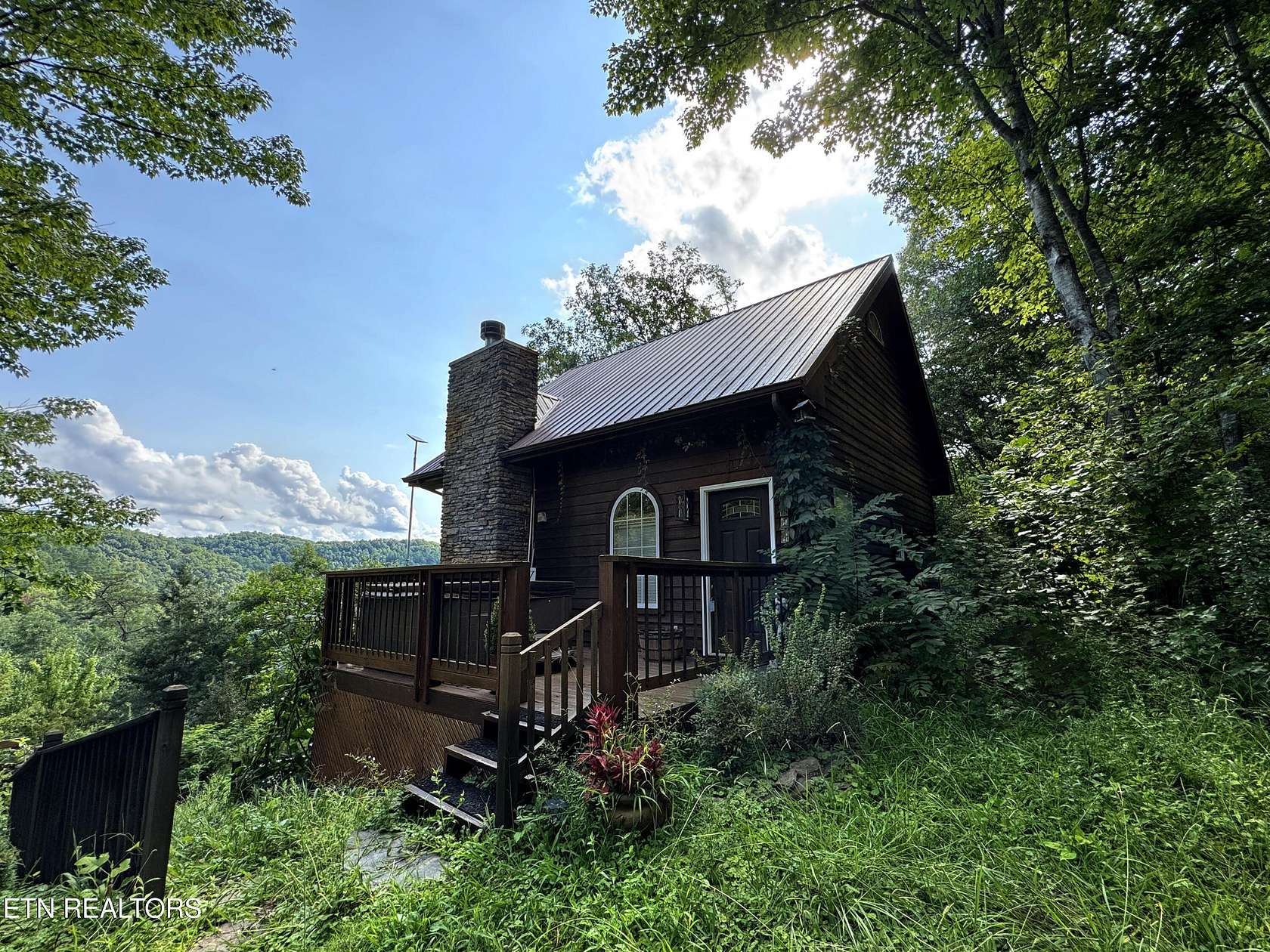 3.15 Acres of Land with Home for Sale in Sevierville, Tennessee