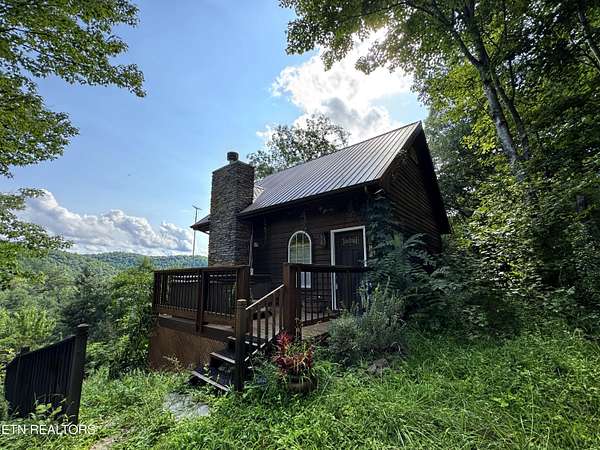 3.15 Acres of Land with Home for Sale in Sevierville, Tennessee
