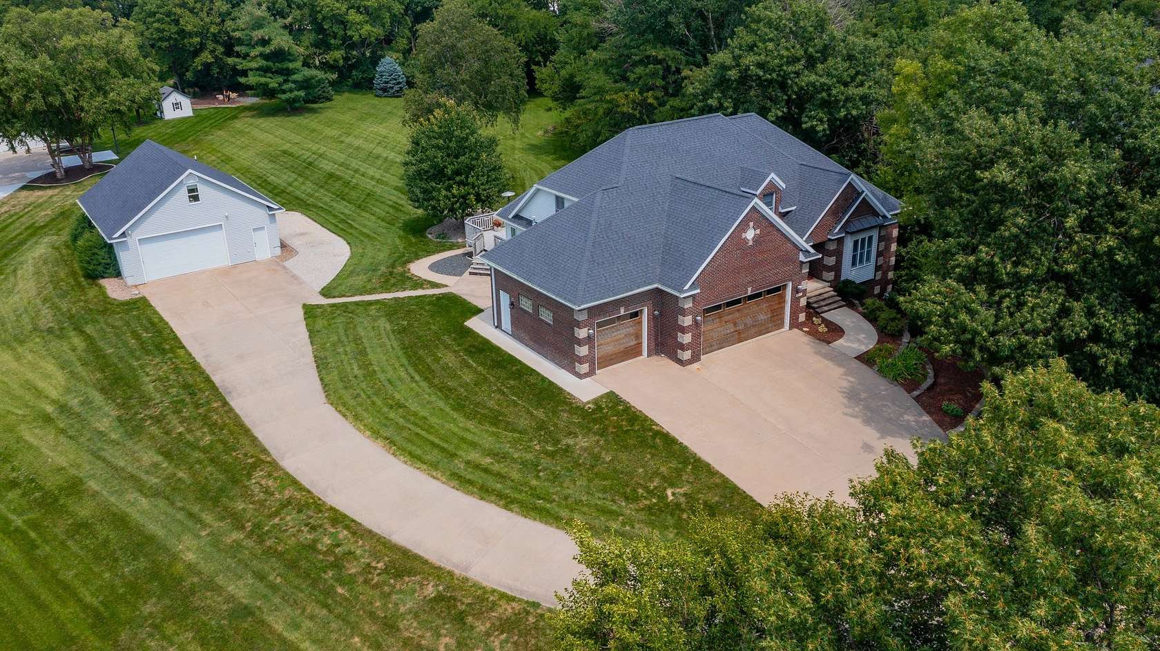 1.62 Acres of Land with Home for Sale in Ankeny, Iowa