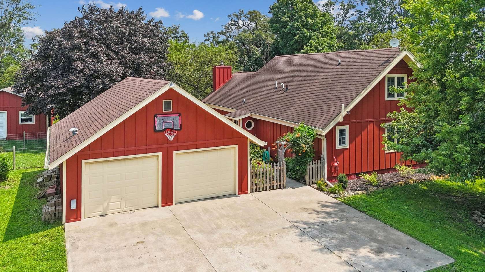 3.32 Acres of Land with Home for Sale in Madrid, Iowa