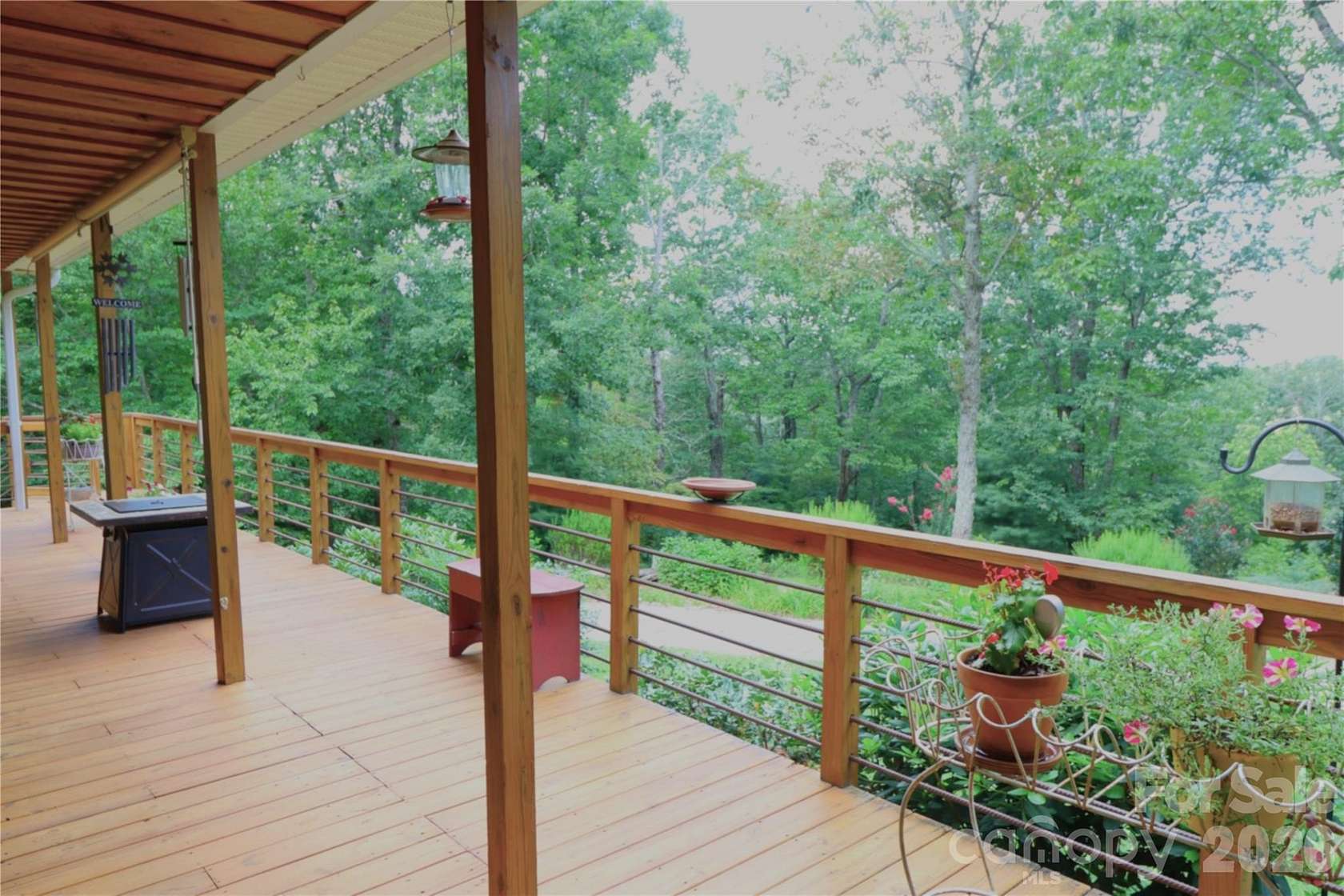 6 Acres of Land with Home for Sale in Cedar Mountain, North Carolina