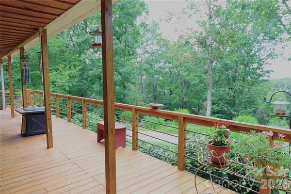 6 Acres of Land with Home for Sale in Cedar Mountain, North Carolina