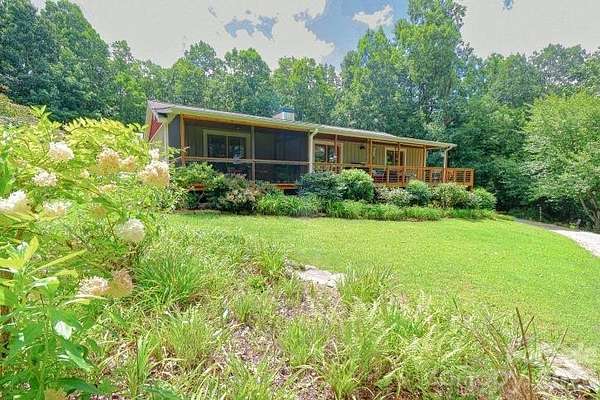 6 Acres of Land with Home for Sale in Cedar Mountain, North Carolina