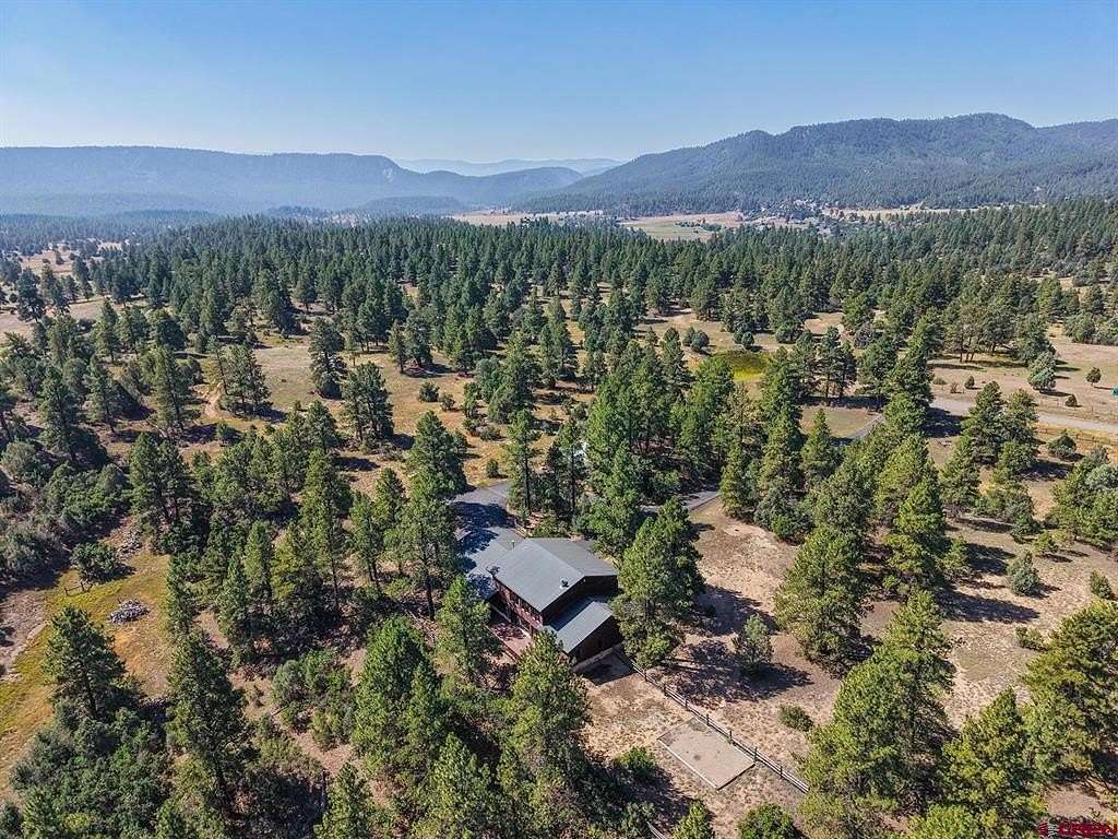 5 Acres of Land with Home for Sale in Pagosa Springs, Colorado
