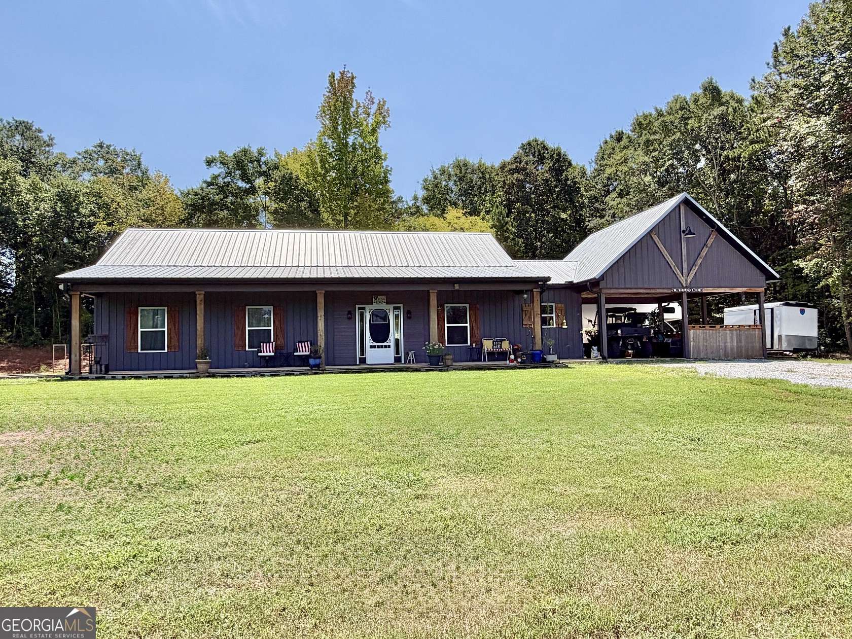 5.4 Acres of Land with Home for Sale in Elberton, Georgia
