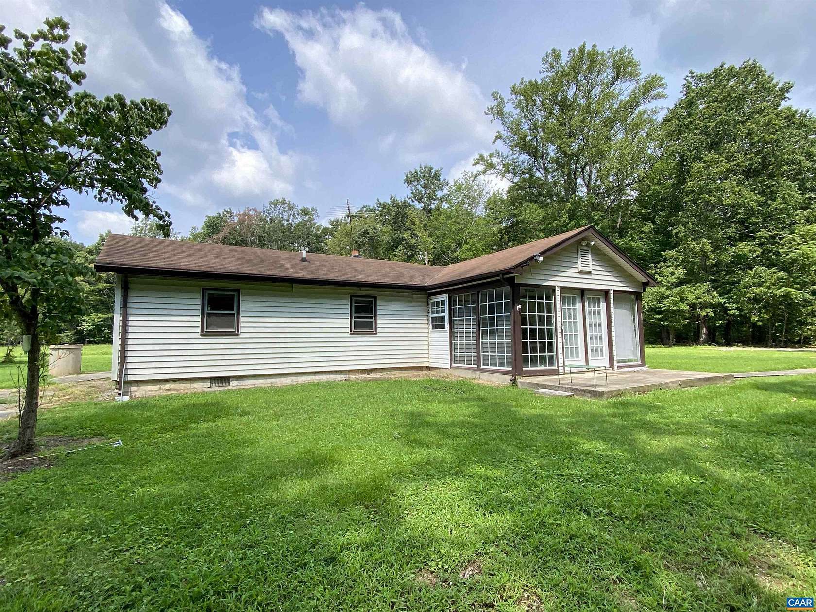 19 Acres of Land with Home for Sale in Troy, Virginia