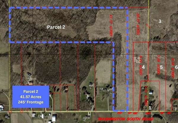 41.5 Acres of Land for Sale in Mansfield, Ohio