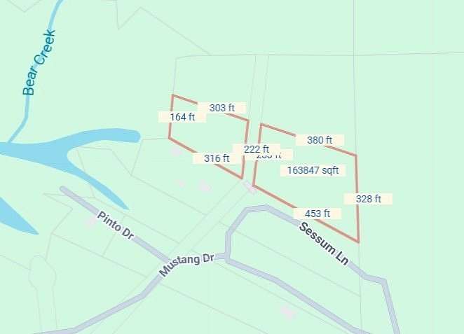 4.12 Acres of Land for Sale in Converse, Louisiana