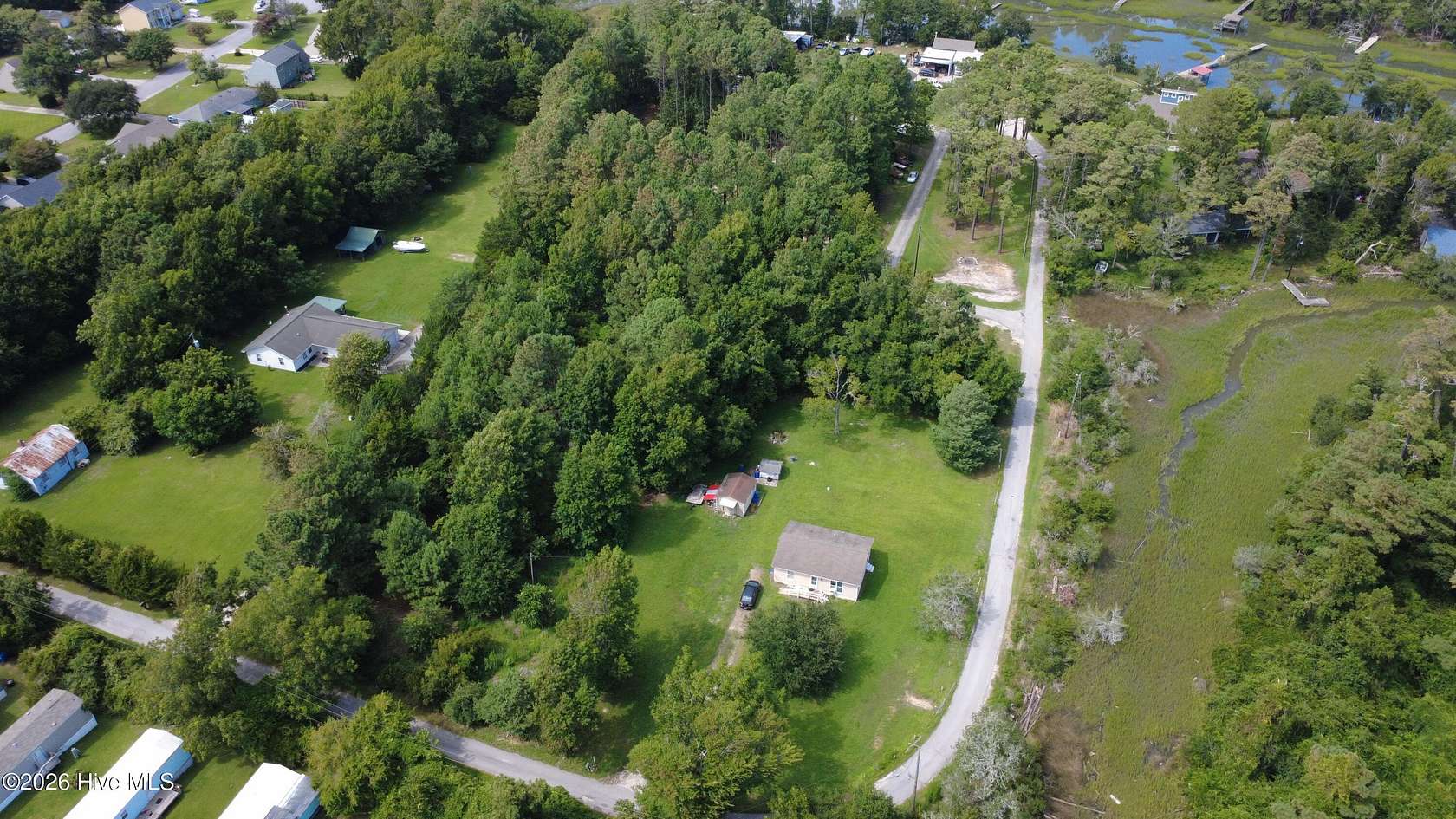 4.24 Acres of Land with Home for Sale in Morehead City, North Carolina