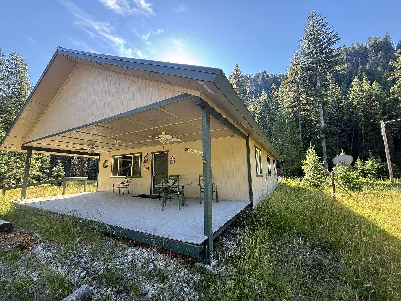 3.29 Acres of Land with Home for Sale in Darby, Montana