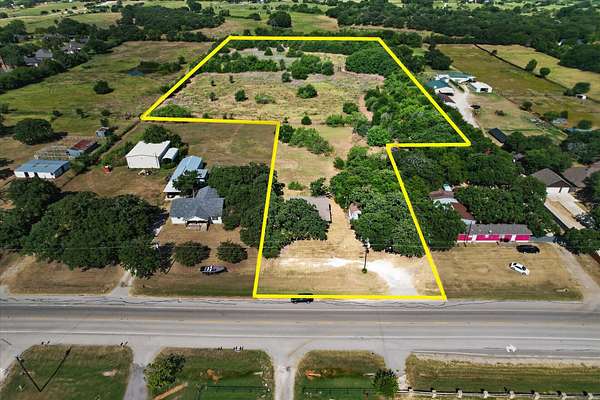 12 Acres of Land with Home for Sale in Burleson, Texas