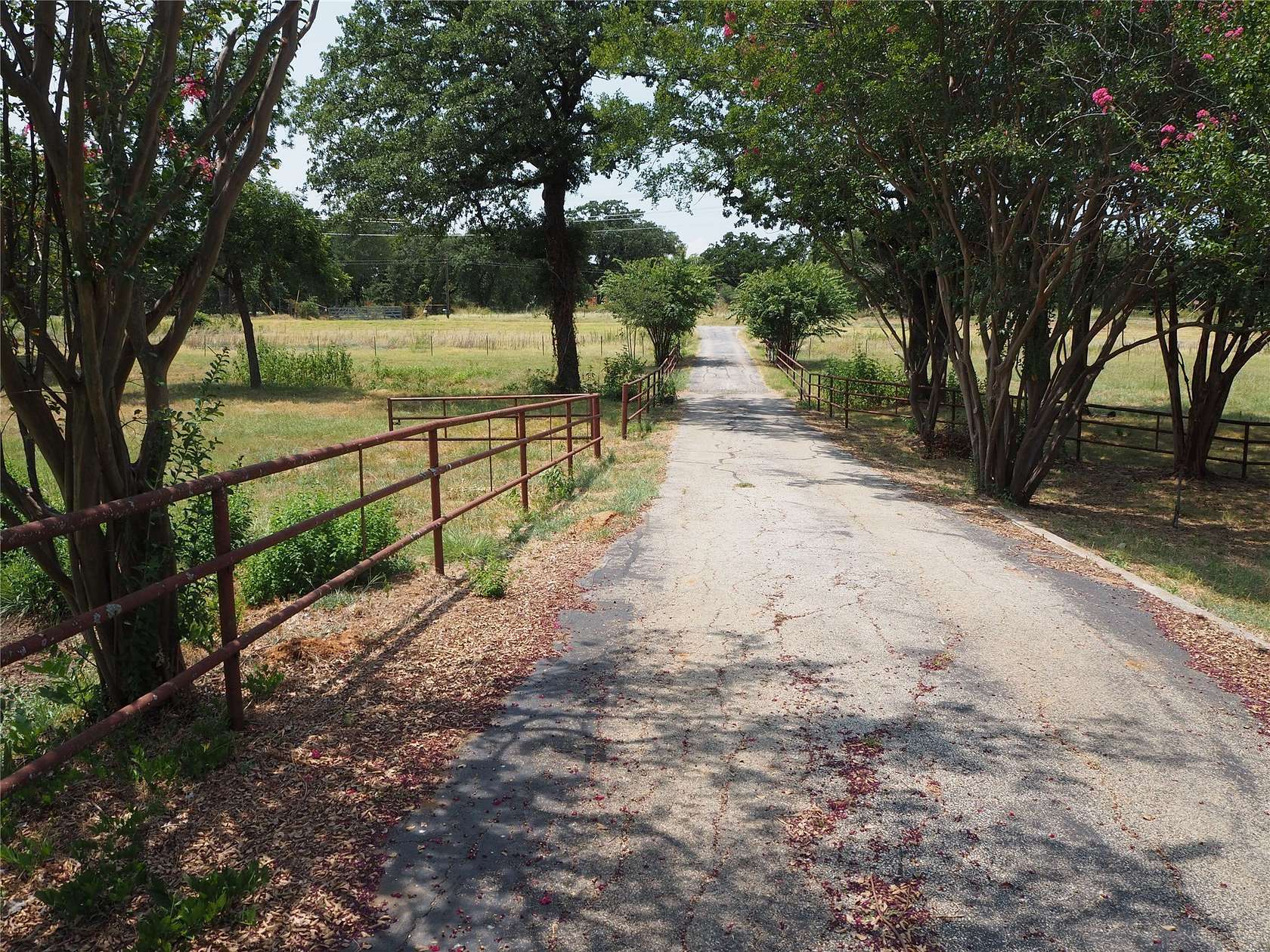 9.5 Acres of Land with Home for Lease in Aubrey, Texas