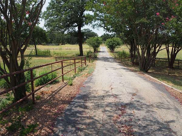 9.5 Acres of Land with Home for Lease in Aubrey, Texas
