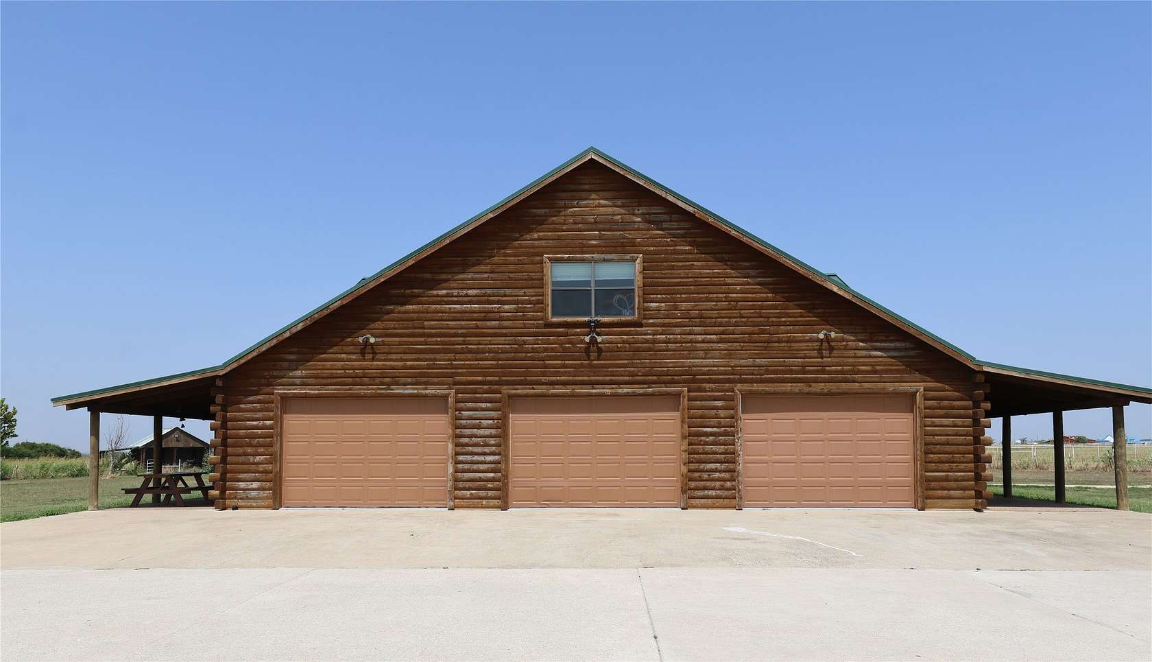 11.5 Acres of Land with Home for Lease in Krum, Texas