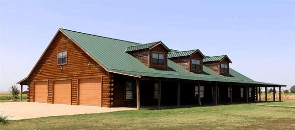 11.5 Acres of Land with Home for Lease in Krum, Texas