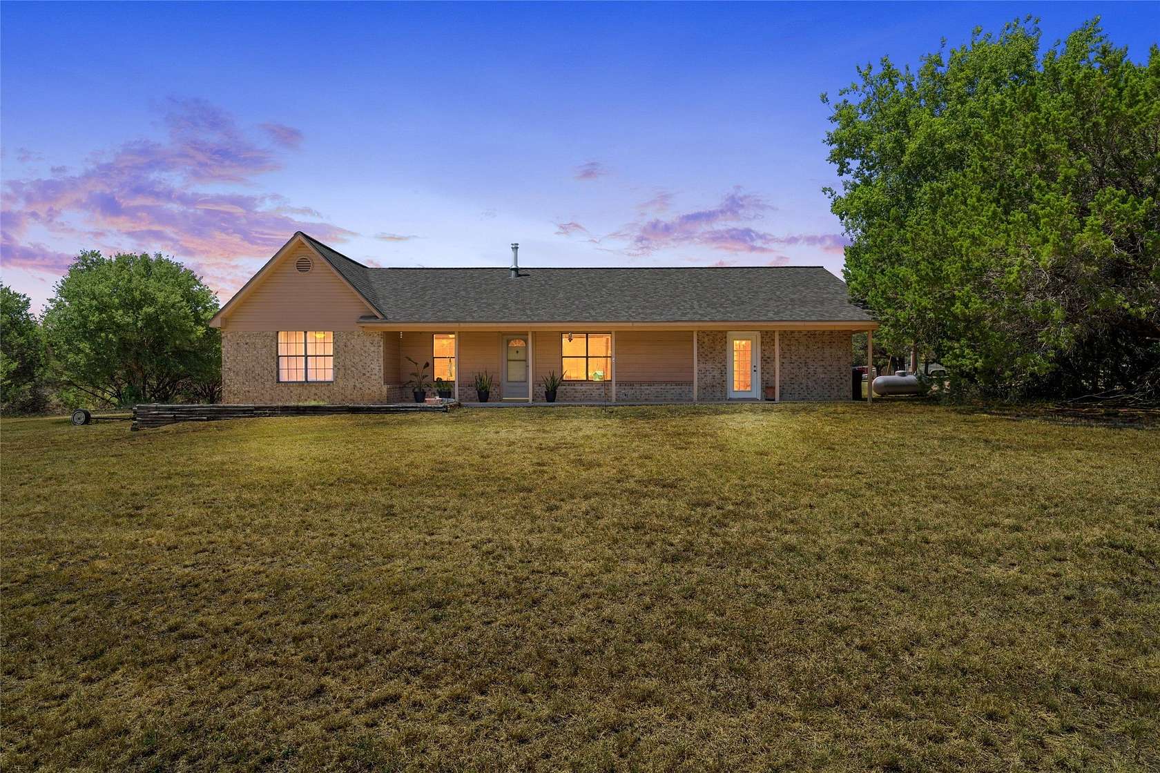 5 Acres of Land with Home for Sale in China Spring, Texas