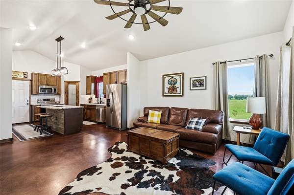 14 Acres of Land with Home for Sale in Celeste, Texas