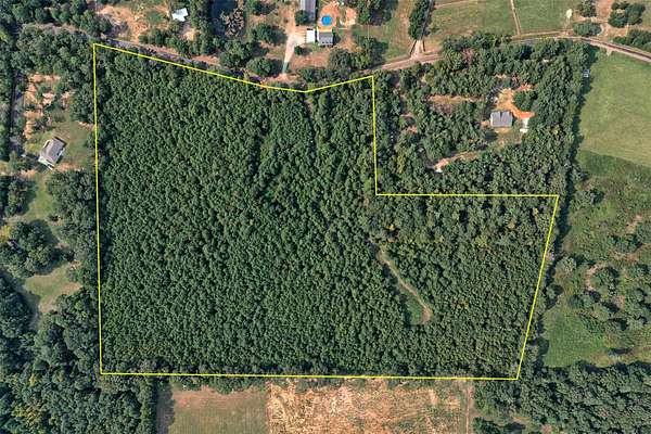 24 Acres of Recreational & Residential Land for Sale in Long Branch, Texas