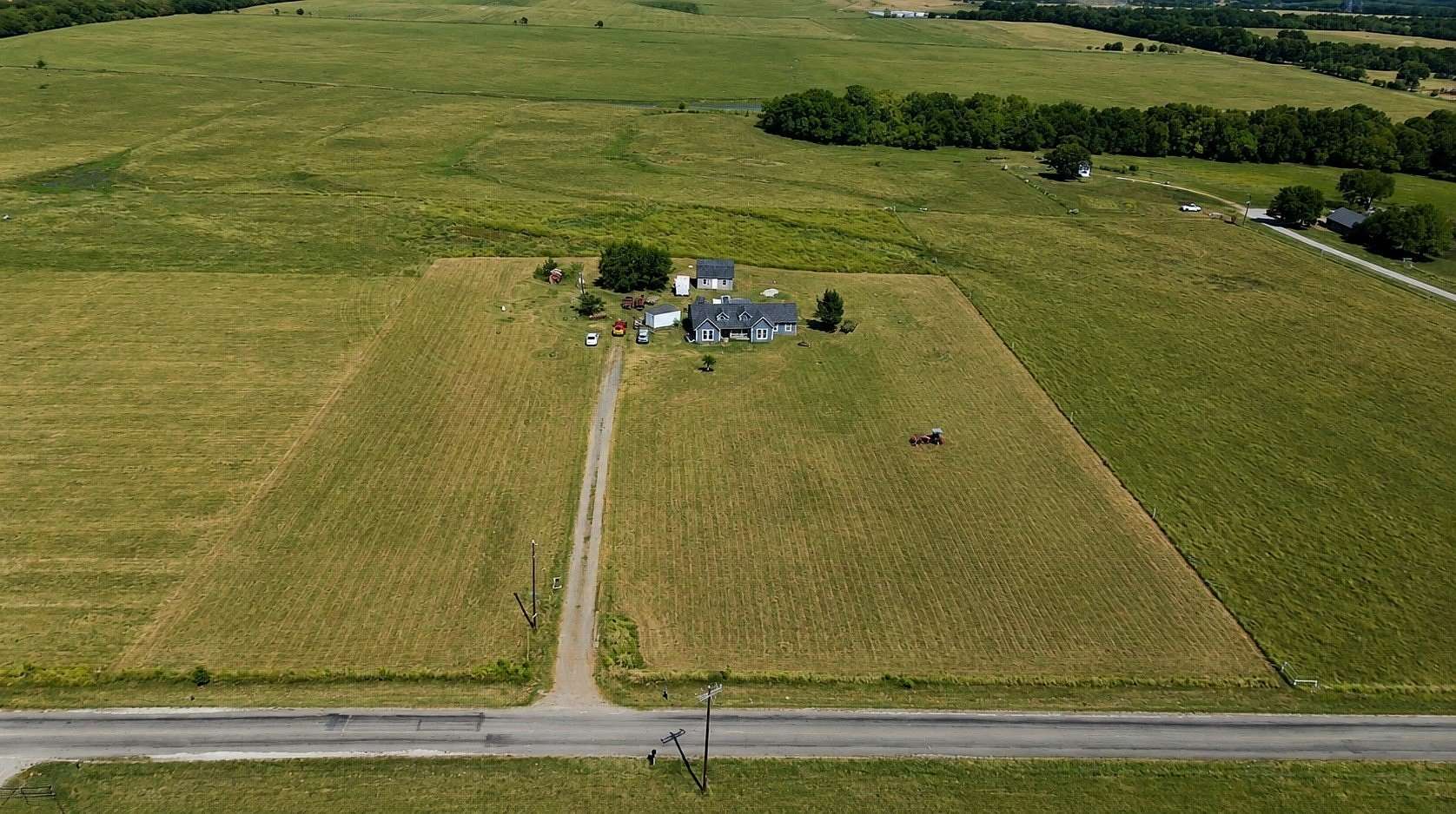 6 Acres of Land with Home for Sale in Whitewright, Texas