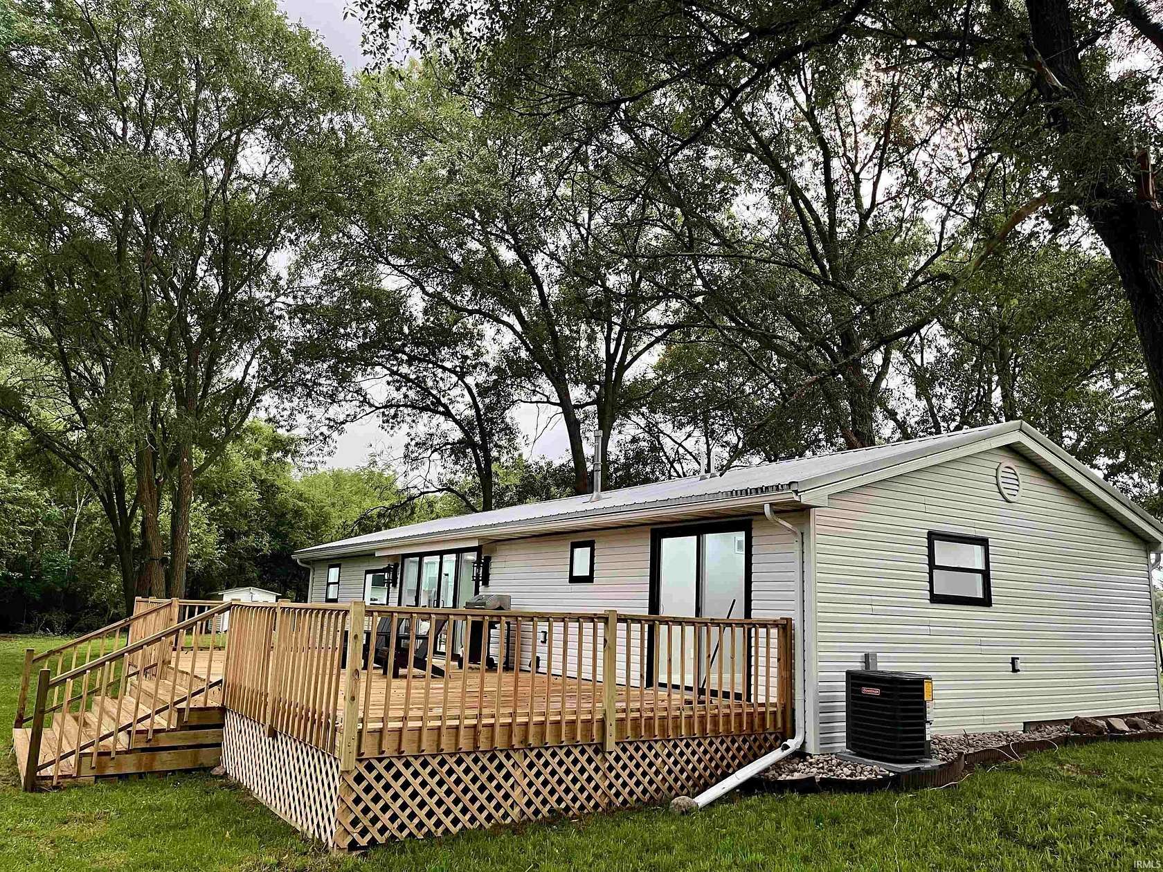 3.72 Acres of Land with Home for Sale in Medaryville, Indiana