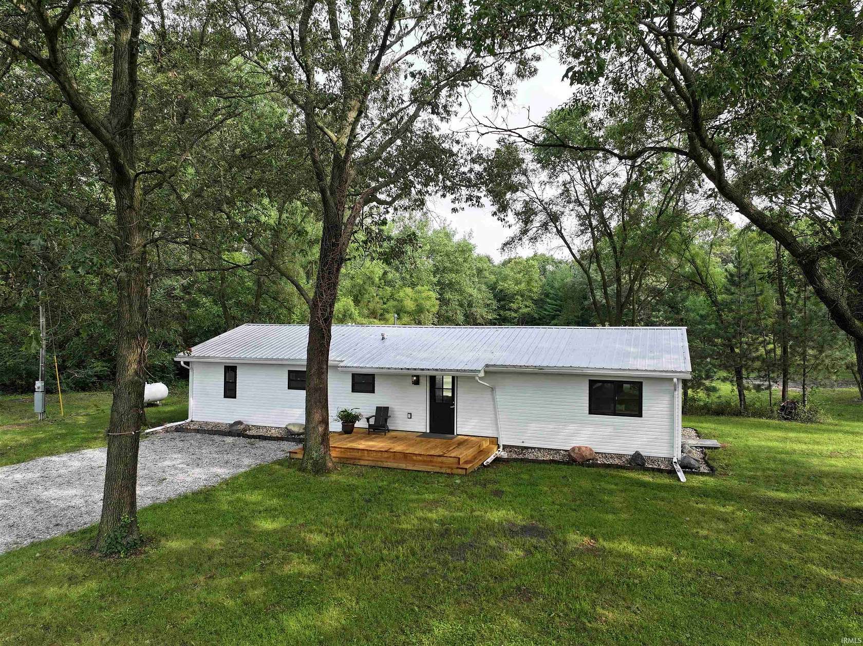 3.72 Acres of Land with Home for Sale in Medaryville, Indiana