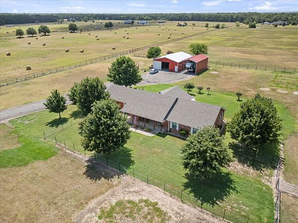 11 Acres of Land with Home for Sale in Quinlan, Texas