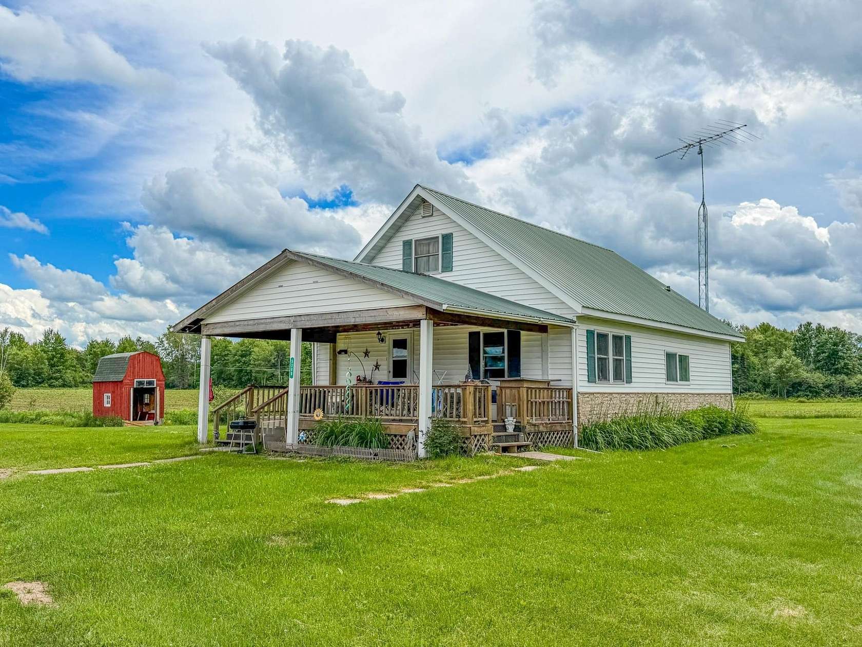 1.5 Acres of Land with Home for Sale in Prentice, Wisconsin