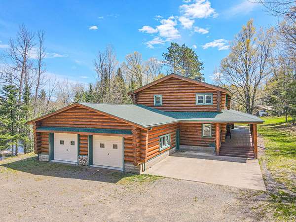 30 Acres of Recreational Land with Home for Sale in Fifield, Wisconsin
