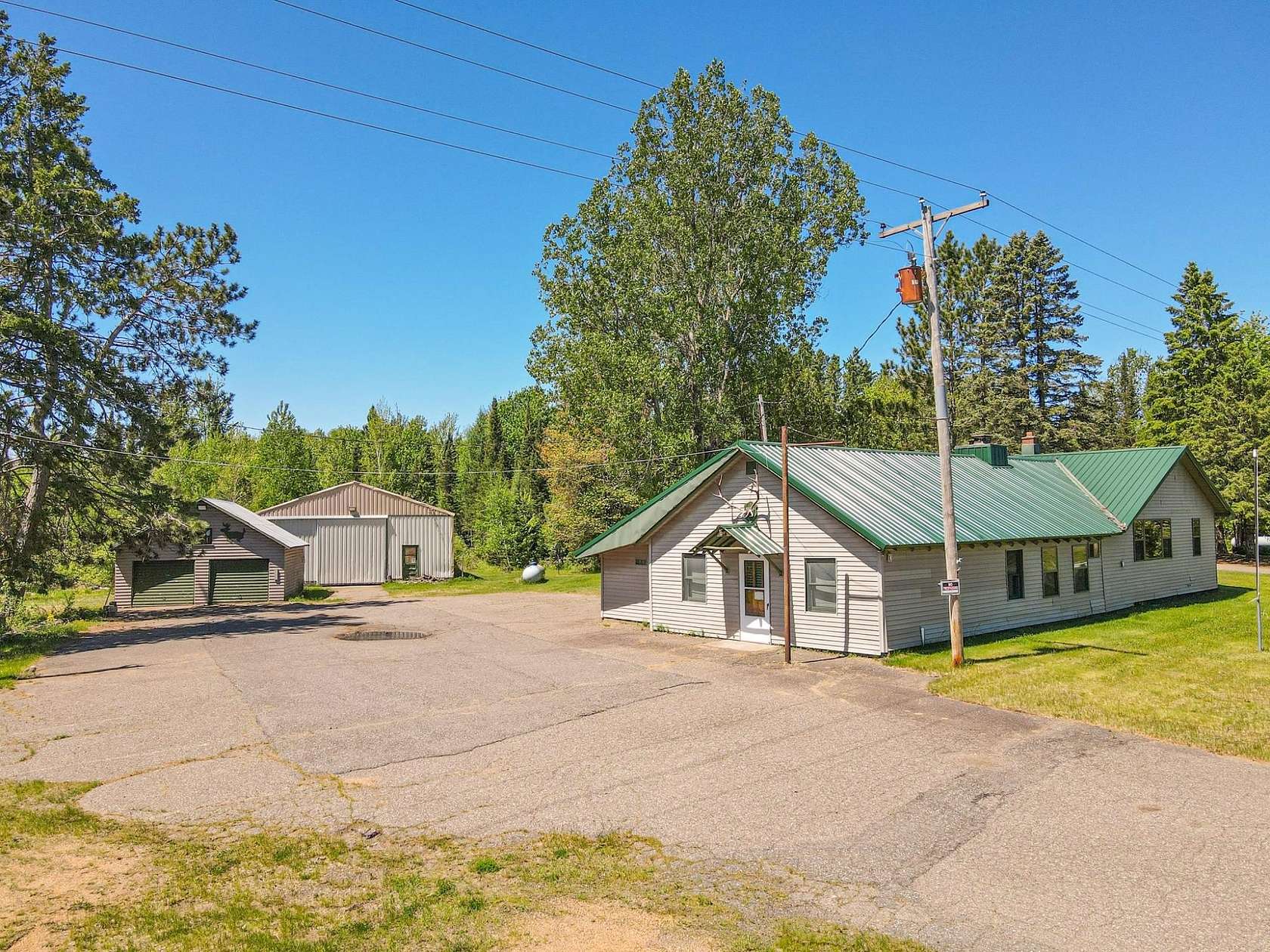 3 Acres of Land with Home for Sale in Phillips, Wisconsin