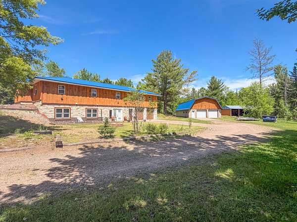 15.5 Acres of Recreational Land with Home for Sale in Fifield, Wisconsin