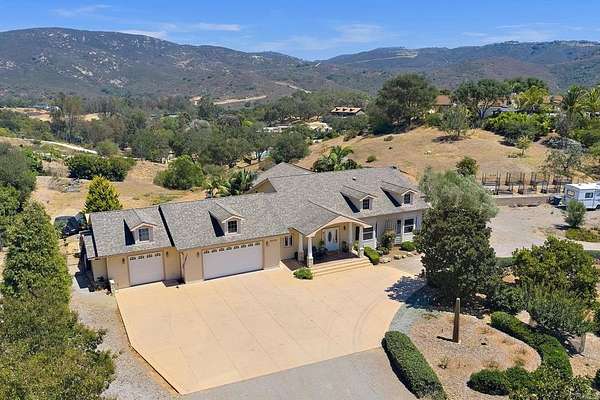 2.43 Acres of Land with Home for Sale in Escondido, California