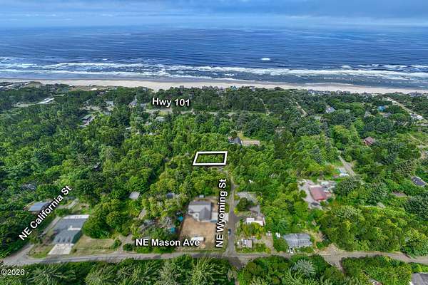0.1 Acres of Residential Land for Sale in Yachats, Oregon
