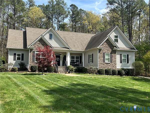 6.44 Acres of Land with Home for Sale in Montpelier, Virginia