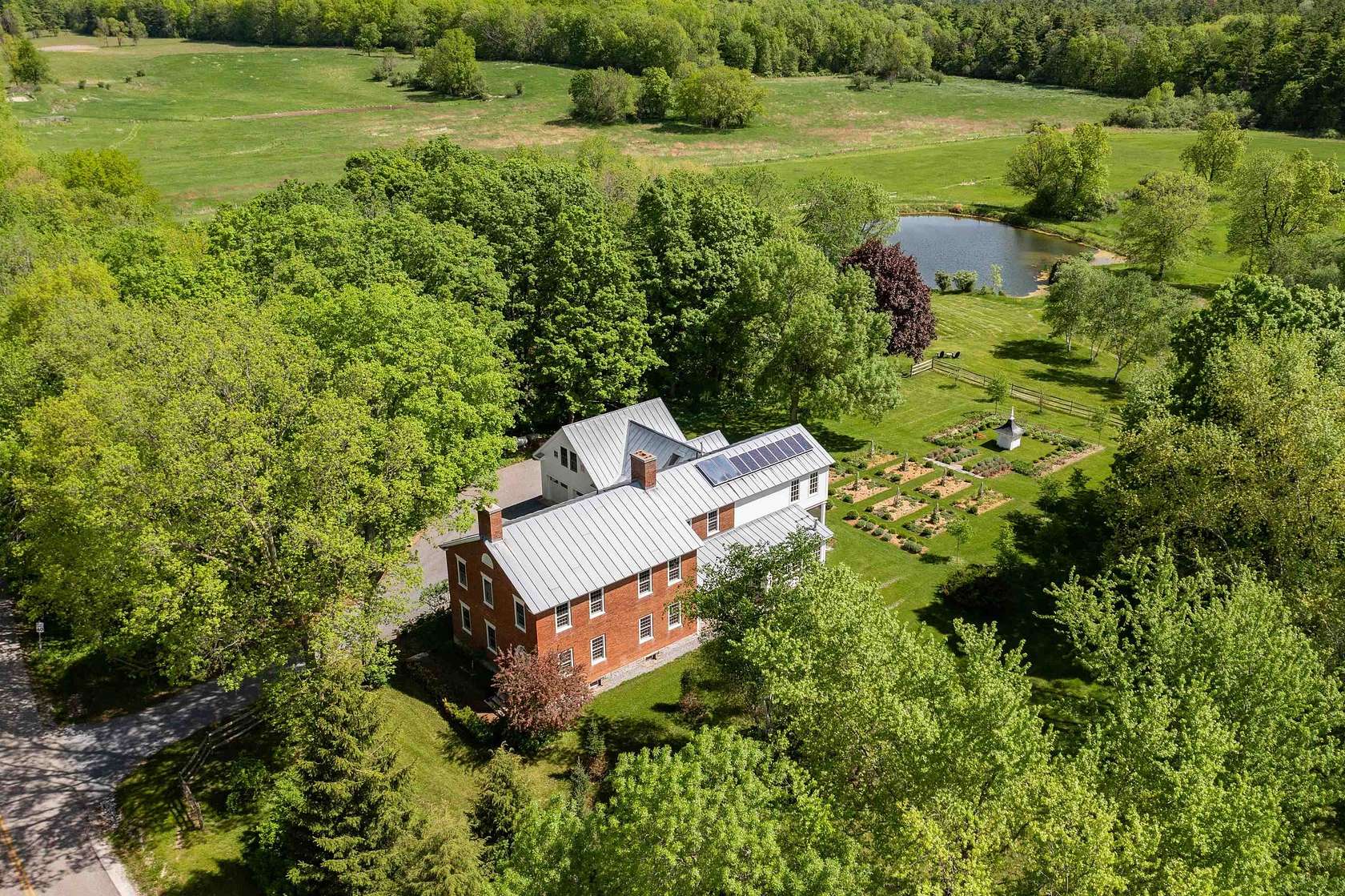 11.5 Acres of Land with Home for Sale in Weybridge, Vermont