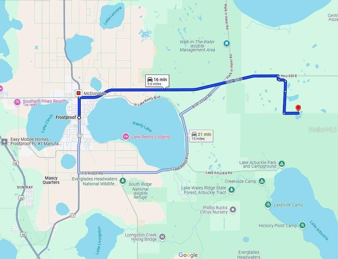 1.28 Acres of Land for Sale in Frostproof, Florida