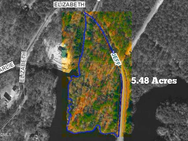5.48 Acres of Residential Land for Sale in Minnesott Beach, North Carolina