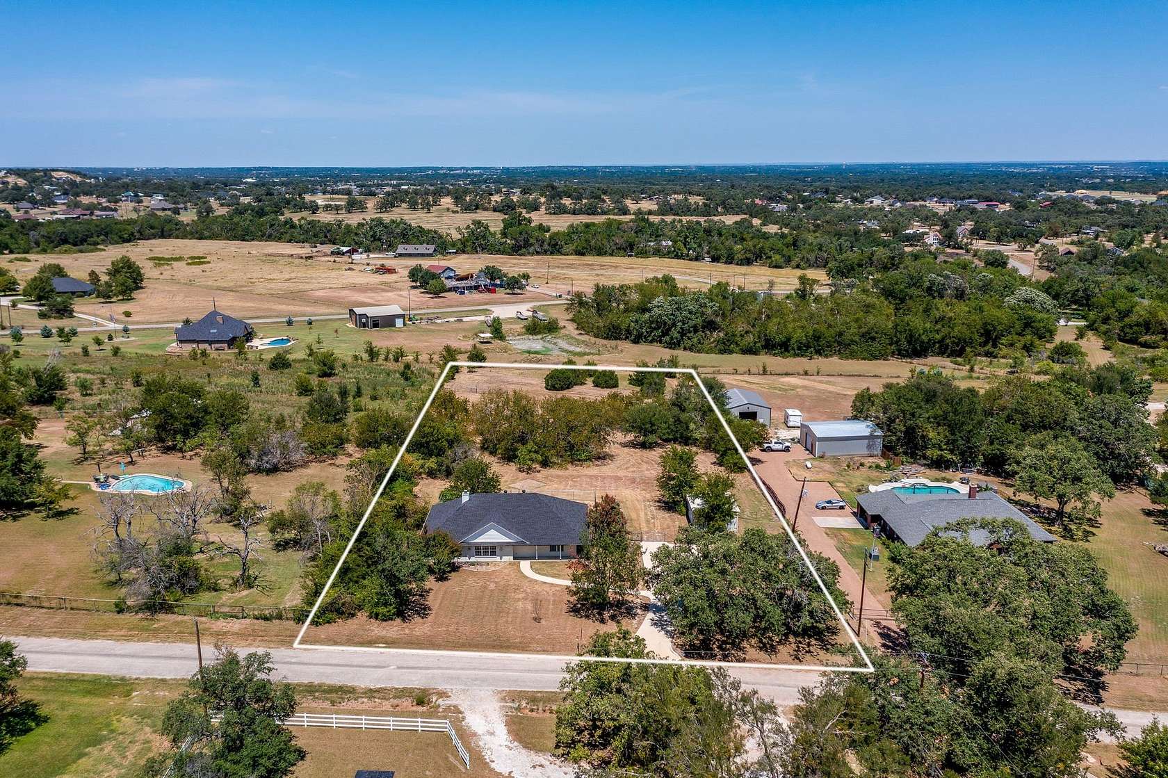 2.17 Acres of Land with Home for Sale in Springtown, Texas