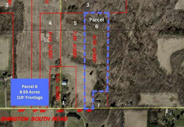 8.59 Acres of Residential Land for Sale in Mansfield, Ohio