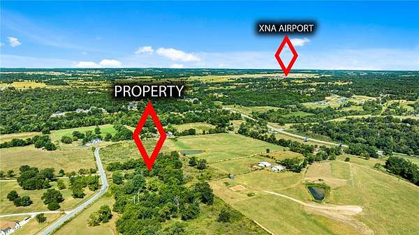24.7 Acres of Recreational Land for Sale in Bentonville, Arkansas