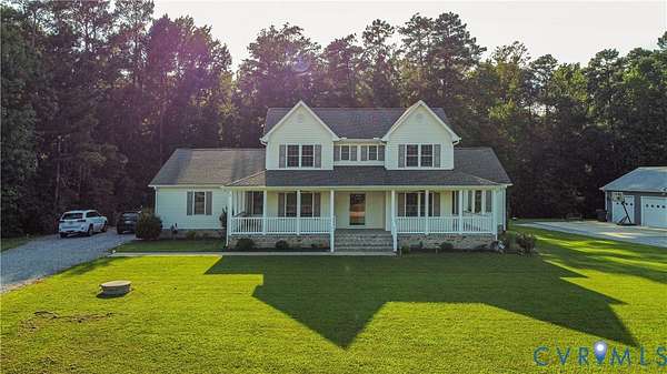 2.36 Acres of Land with Home for Sale in Dinwiddie, Virginia