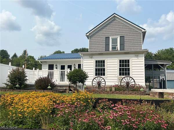 54 Acres of Land with Home for Sale in Bellaire, Ohio